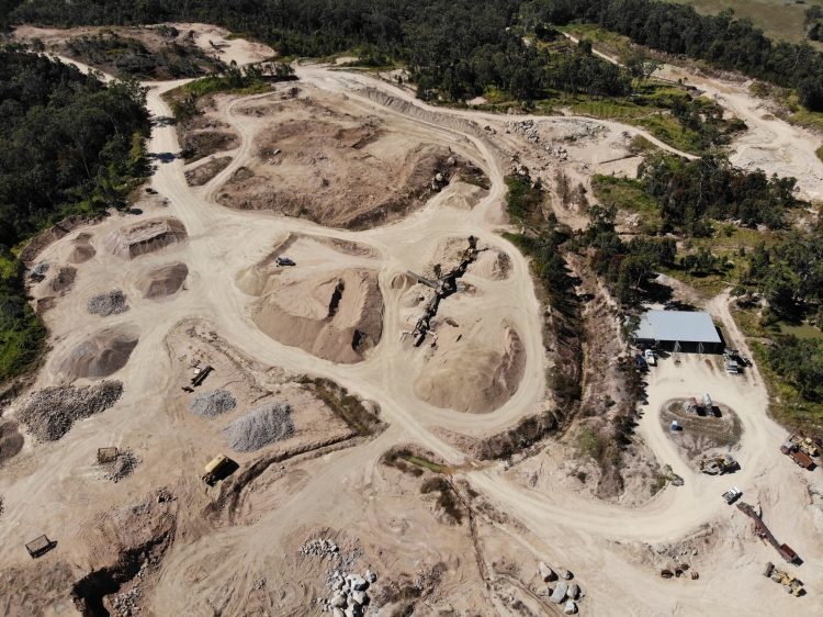 FOR SALE ON A WALK IN WALK OUT BASIS CATTLE CAMP CREEK QUARRY
